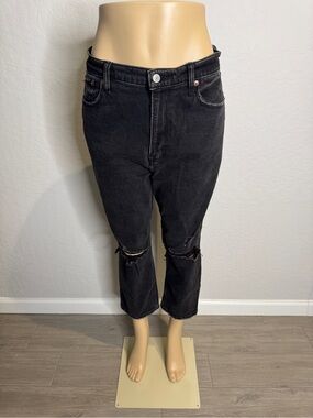 Abercrombie and Fitch curve love ankle straight ultra high-rise size 29/8S